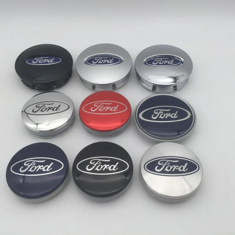 20pcs 3D for ford 54mm 63mm 66mm Car emblem Wheel hub Center Cap Badge covers sticker Decal styling auto Accessories