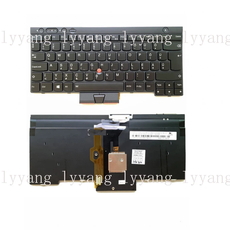 f  04X1368 FOR Lenovo Thinkpad T430 T430i T430S T530 Hungarian Backlit Keyboard