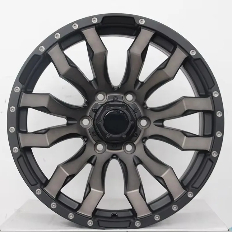 

15 Inch 6x139.7 Black Machine Face Alloy Cast Wheels Rim Hub for Wholesale