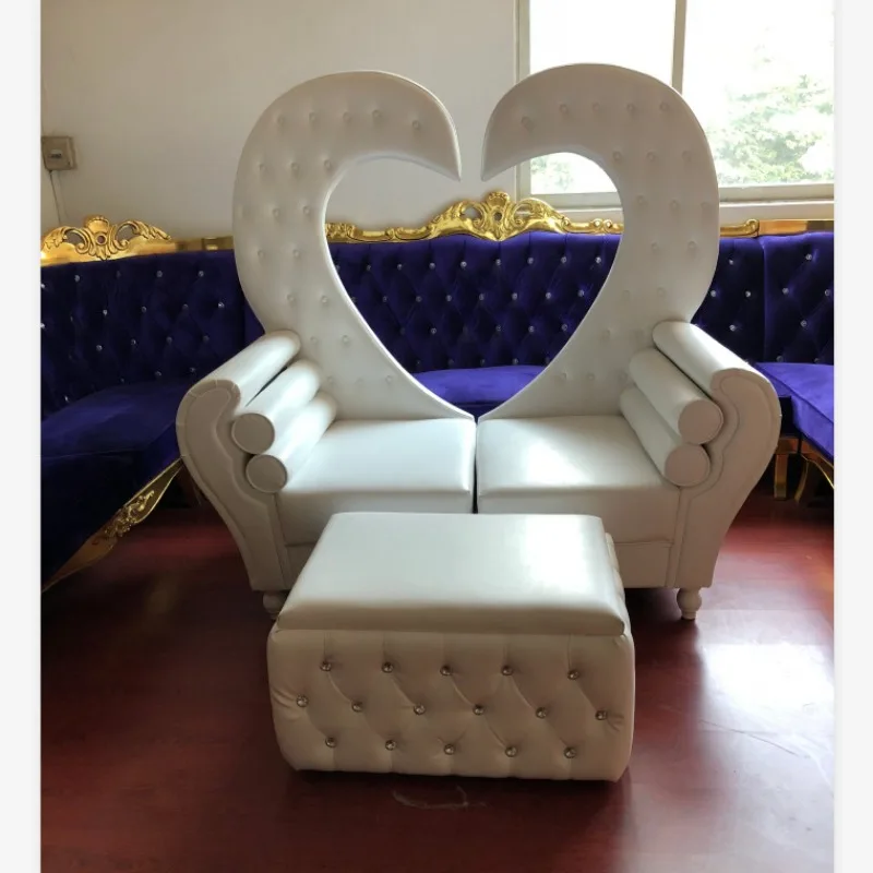 Factory direct sales love wedding chair, high back chair European style, hotel decoration chair, image chair