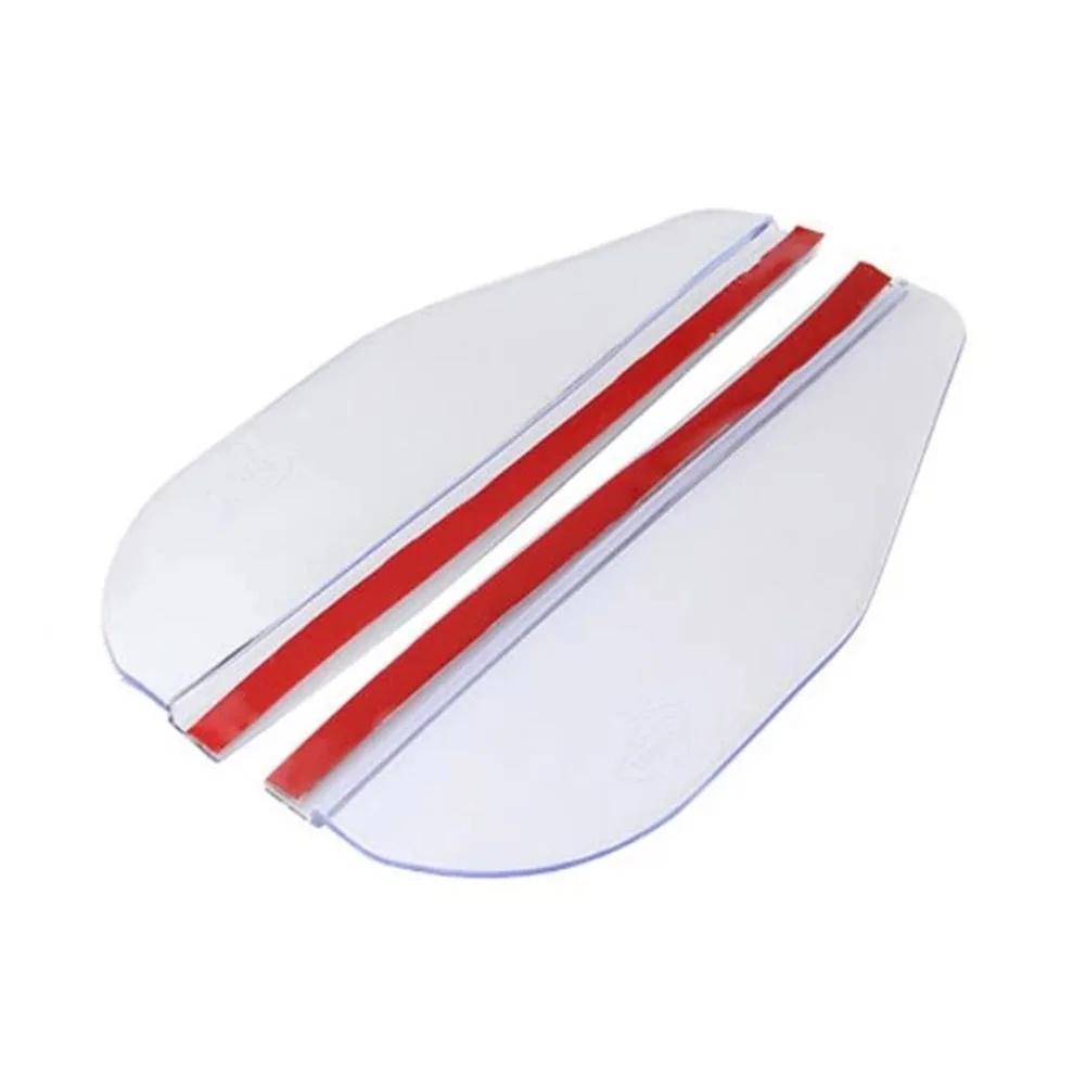 2Pcs Car Rearview Mirror Rain Eyebrow Visor Carbon Fiber Car Rearview Side Snow Sun Visor Rain Cover Car Exterior Accessories
