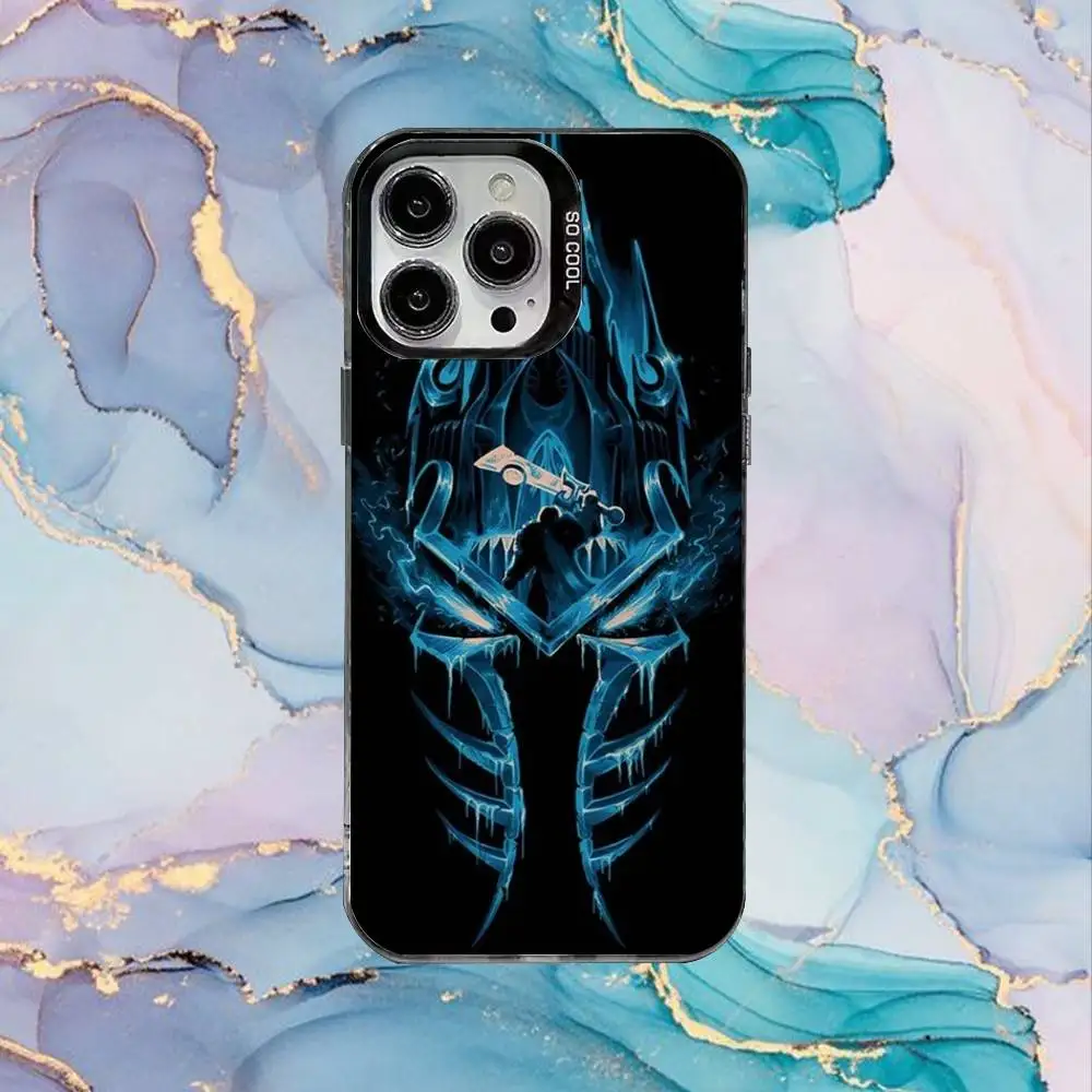 حافظة هاتف D-Dota 2 الرائعة لهاتف iPhone17,16,15,14,13,12,11 Plus، Pro Max غطاء مقاوم للصدمات من الحلوى السوداء غير اللامعة