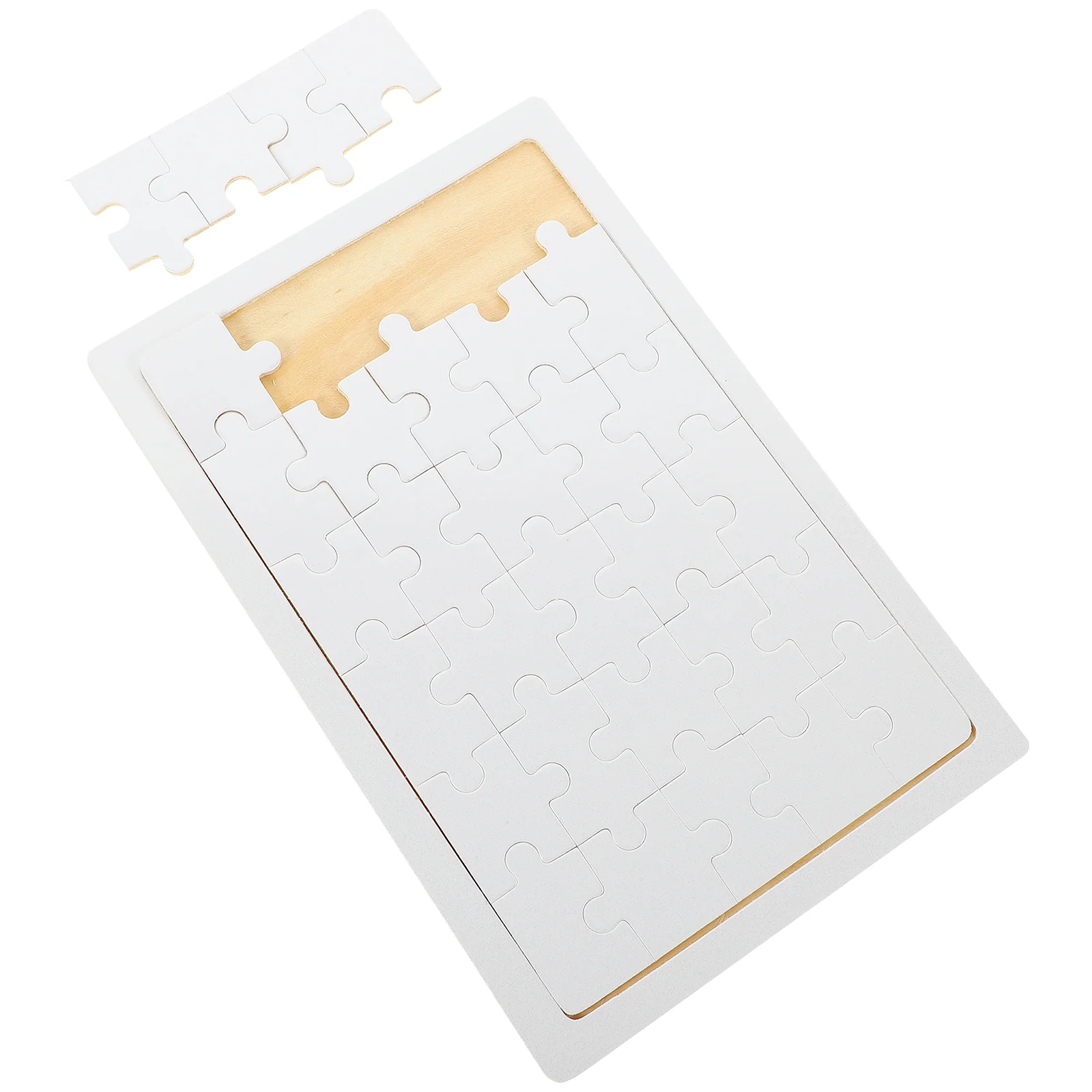 

Kids' Toy Jigsaw Puzzles Paper Blank Sublimation Blanks Heat Transfer Craft Wooden