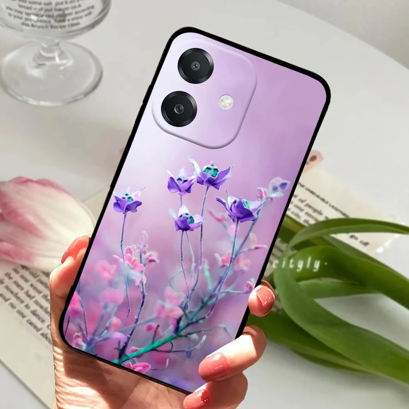For Oppo A60 5G Case OppoA3 CPH2683 Fashion Shockproof Phone Protective Cover For Oppo A3 5G Silicone Soft TPU Coque Fundas