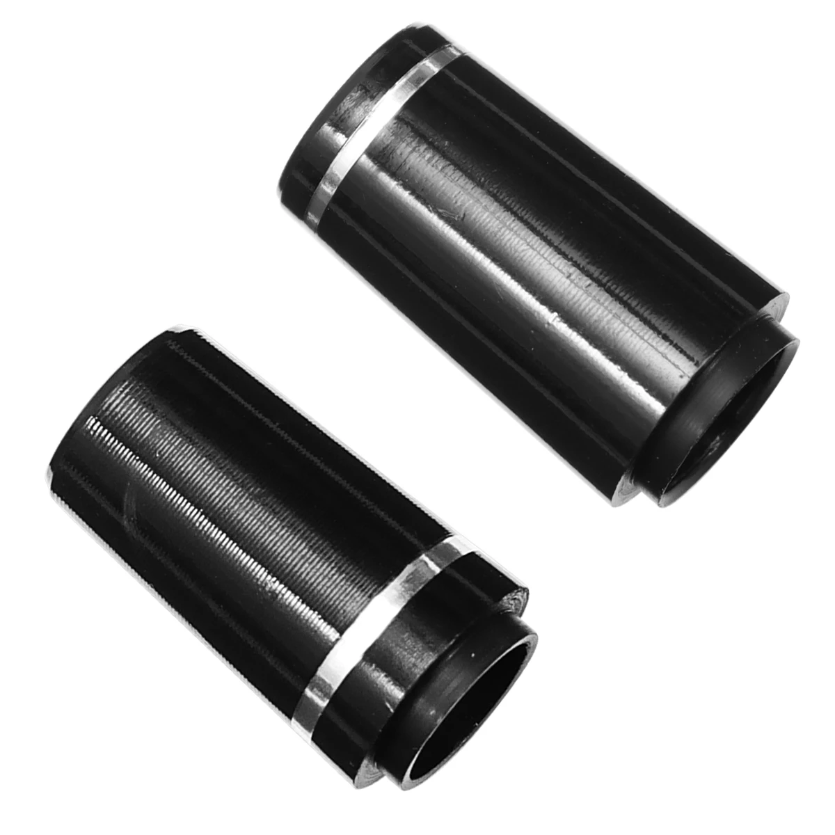 

2pcs Club Ferrules Plastic Black Protective Golf Practice Accessories Shaft Sleeve Ferrule Replacements Golf Clubs