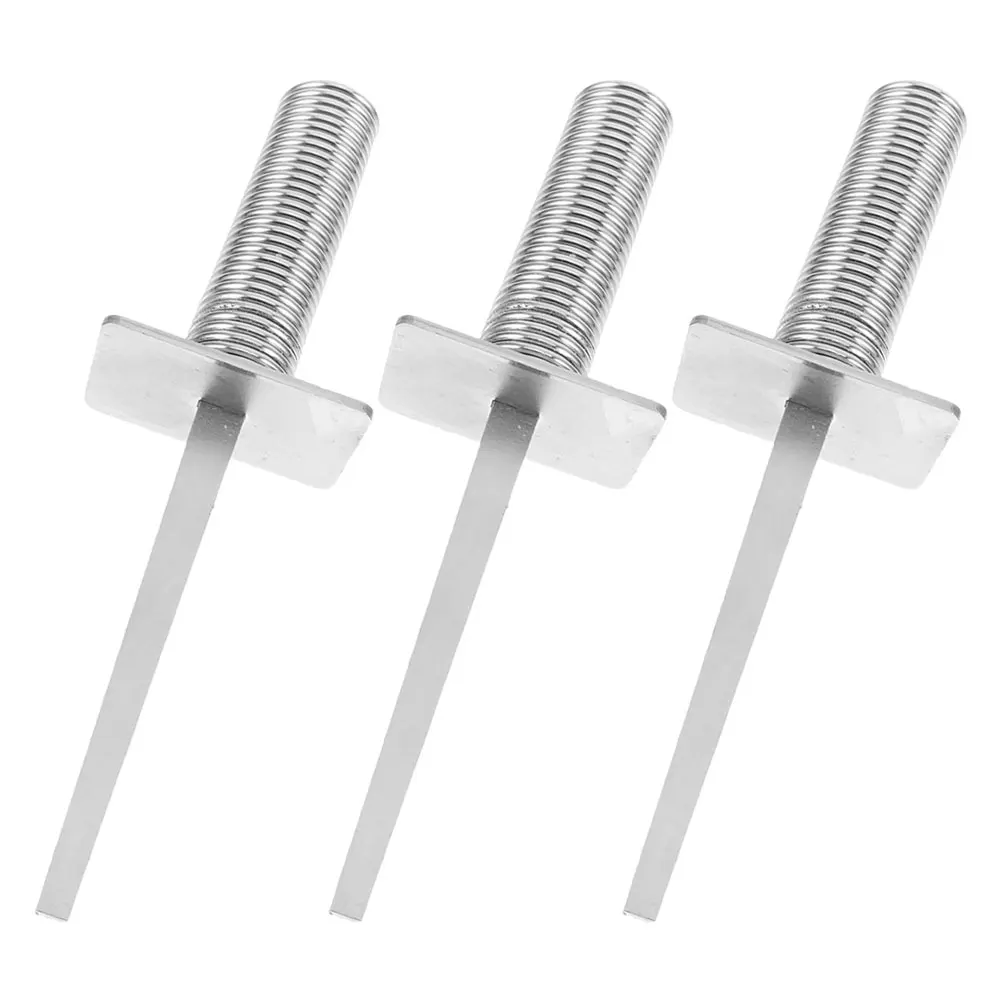 

3pcs Football Field Marker Nails Spring Mechanism Stable Secure Durable Training Easy Carry Store Detachable Design Transport