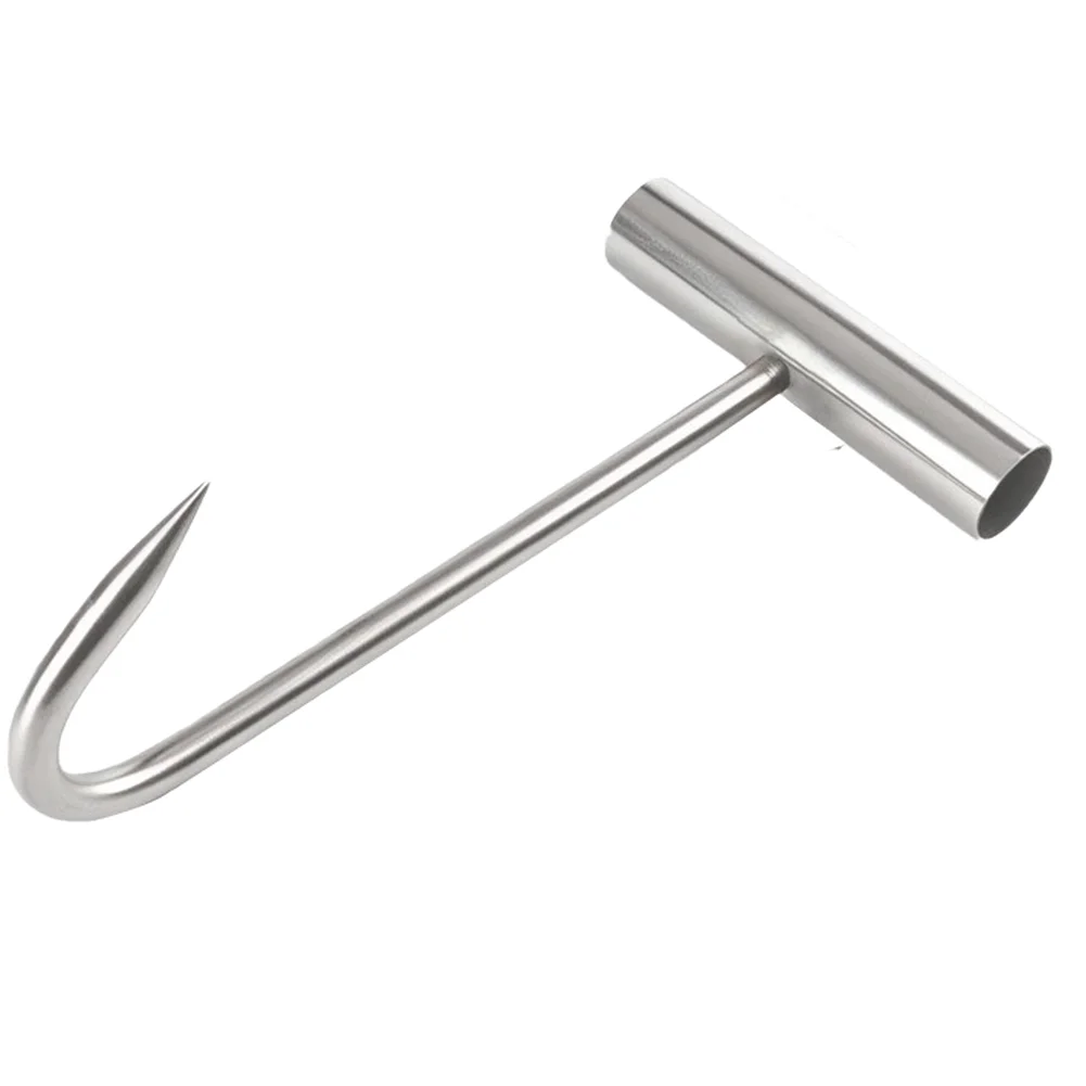 100mm 200mm 300mm 400mm T Hook Zinc Plated Hanging Hook for Meat Curtain with Reinforced Steel Handle 100mm 200mm