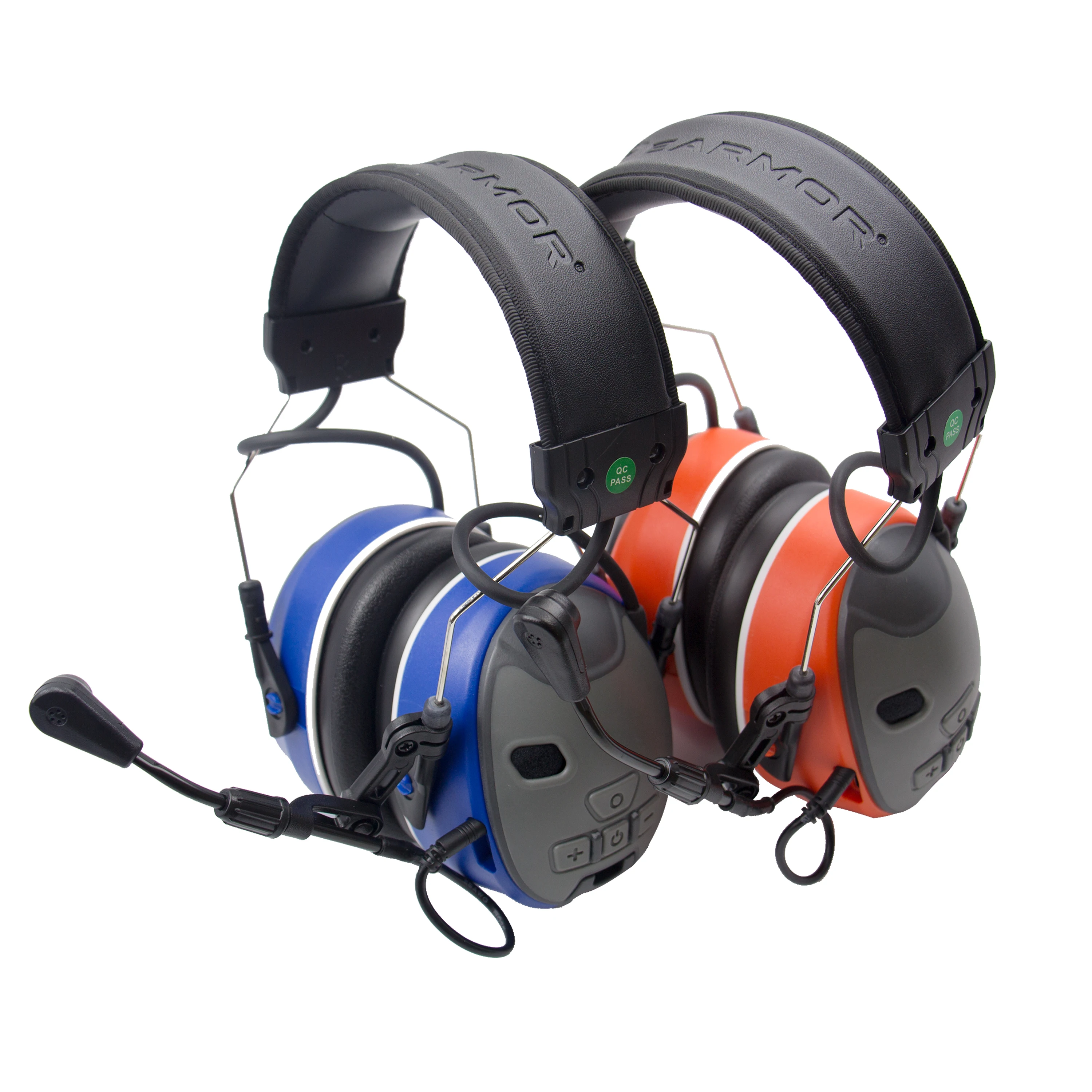 HOT!EARMOR Bluetooth 5.1 Ver C51 Electronic Noise Reduction Headset  Tactical Communication Headset Black / Blue / Red / Yellow