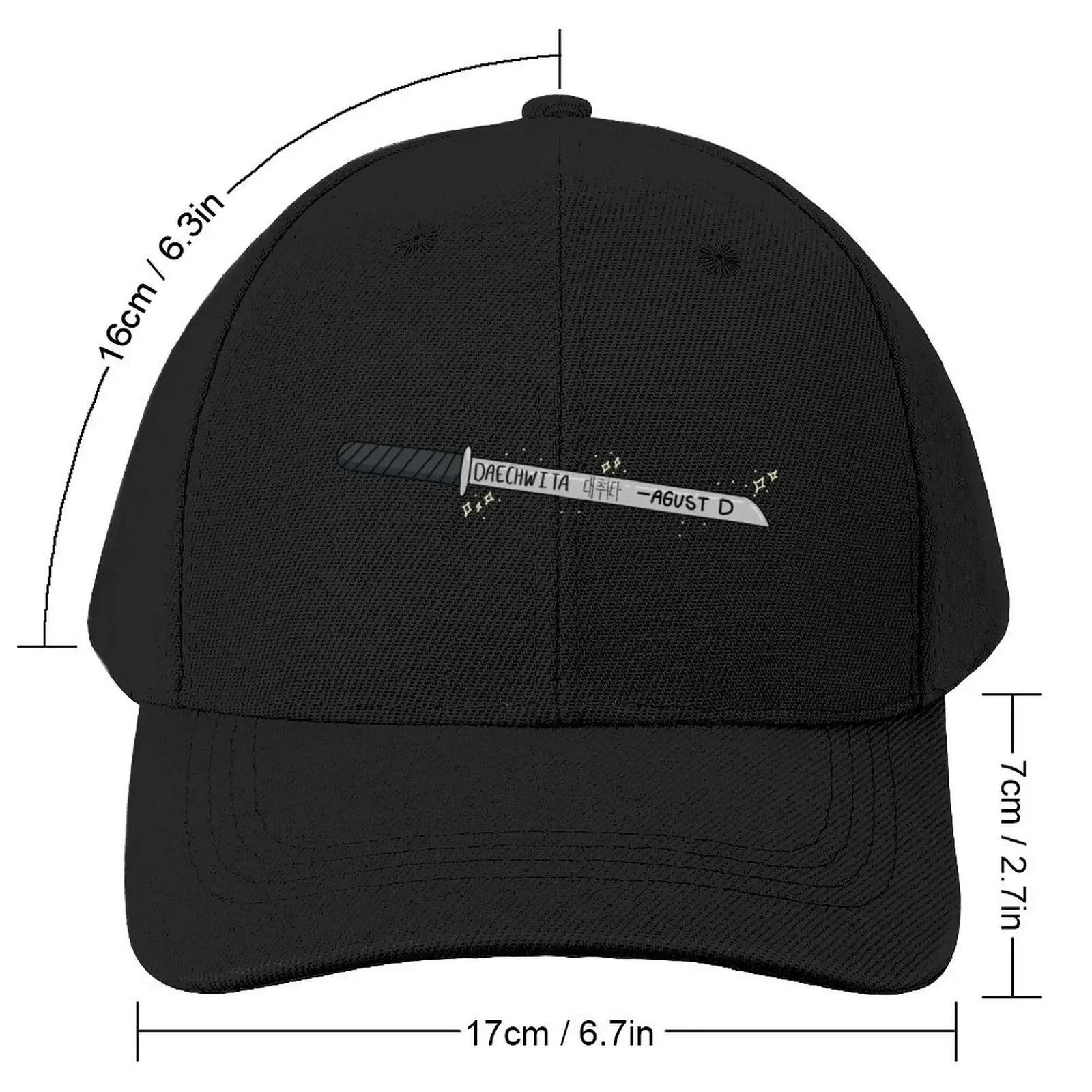 Agust D-2: Daechwita Baseball Cap hats for men |-F-| foam party Hat Thermal Visor Women Caps Men's