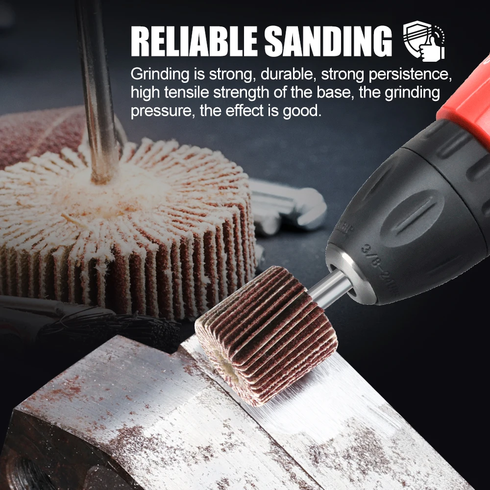CMCP Rotary Tool Accessories for Power Drill Sanding Grinding Polishing Dremel Accessories Wood Metal Engraving Abrasive Tool