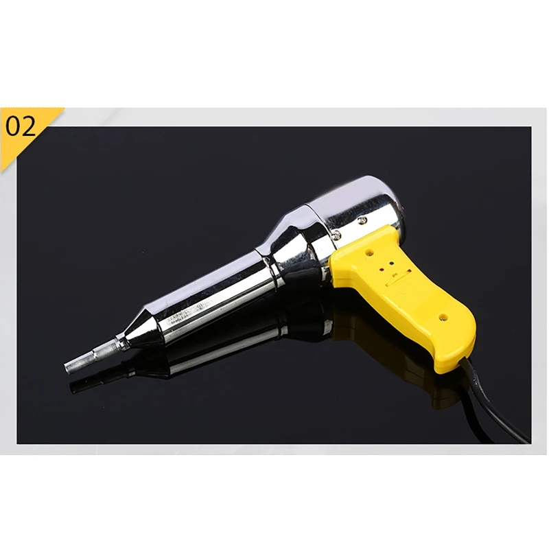 220V 700W Plastic Welding Gun Temperature Adjustable Hot Air Gun for Automobile Welding Heat Air Gun Kit Welder PE PP PVC