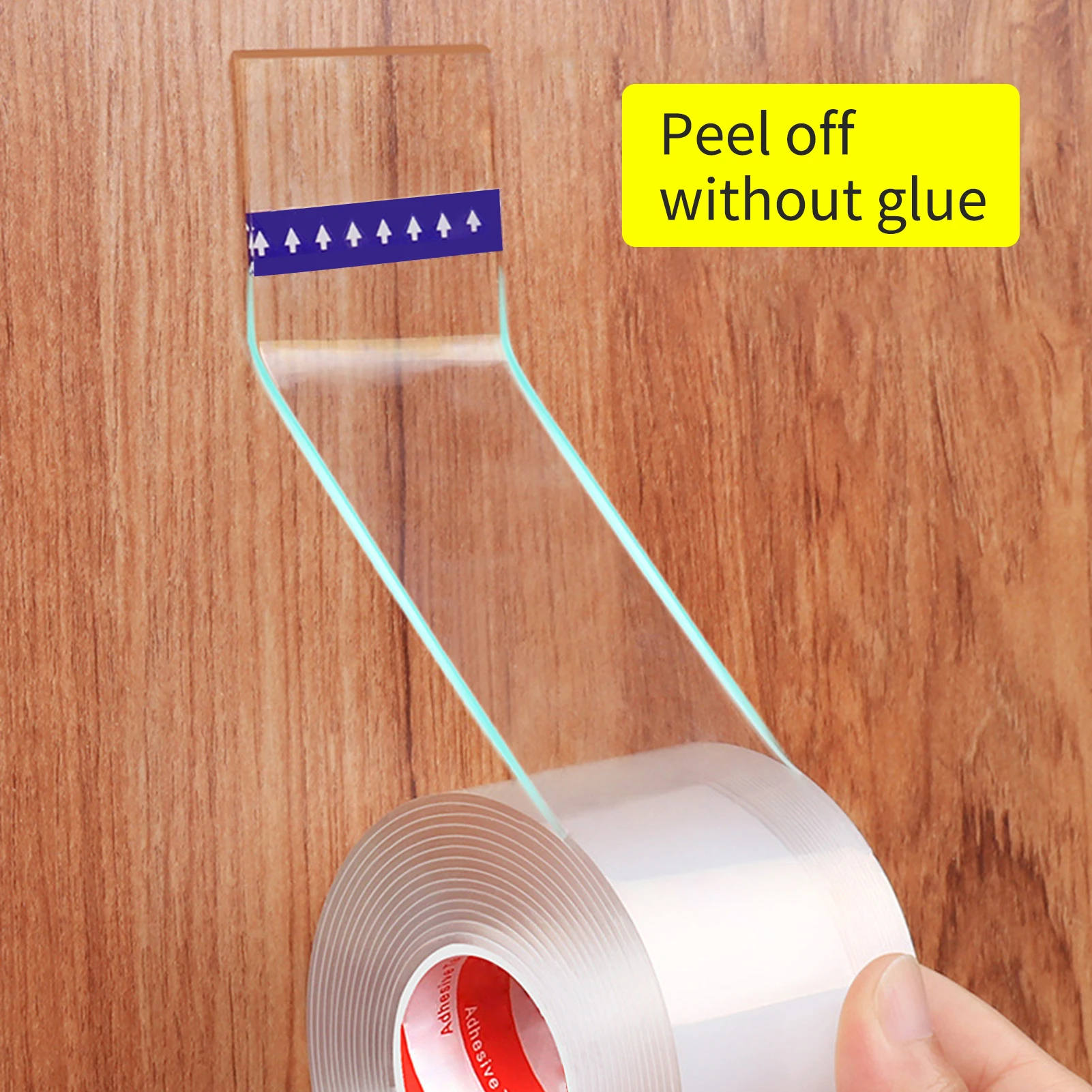 Nano Tape Nastro adesivo biadesivo per montaggio resistente Nastri rimovibili lavabili per pareti interne ed esterne Cucina Bagno