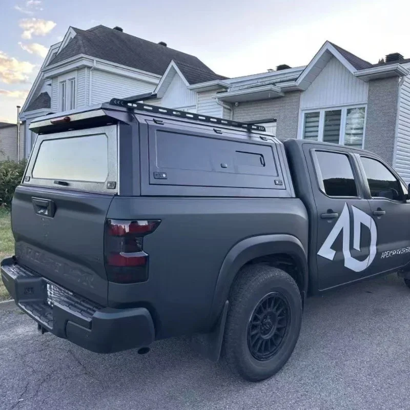 Aluminum Hard Top Canopy With Sliding Window Durable Heavy Duty Waterproof Easy Install Off Road Universal Fit Sturdy Practical