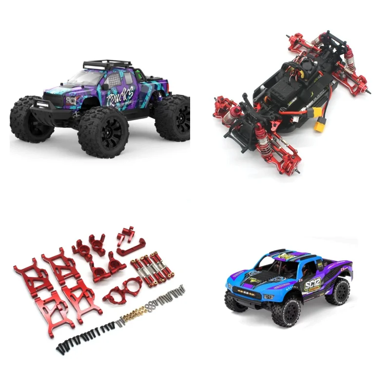 ZD Racing SC12 MT16 BX12 X12S JIUSI MT14R PT14R Gladiator 1/14 Remote Control Car Accessories Swing Arm Steering Cup 7-piece set