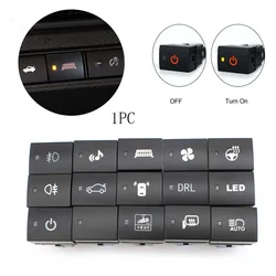 Car DRL Trunk Push Button Music Power On Off Switch Using For Nissan KICKS SYLPHY 2019 2020 2021 Accessories