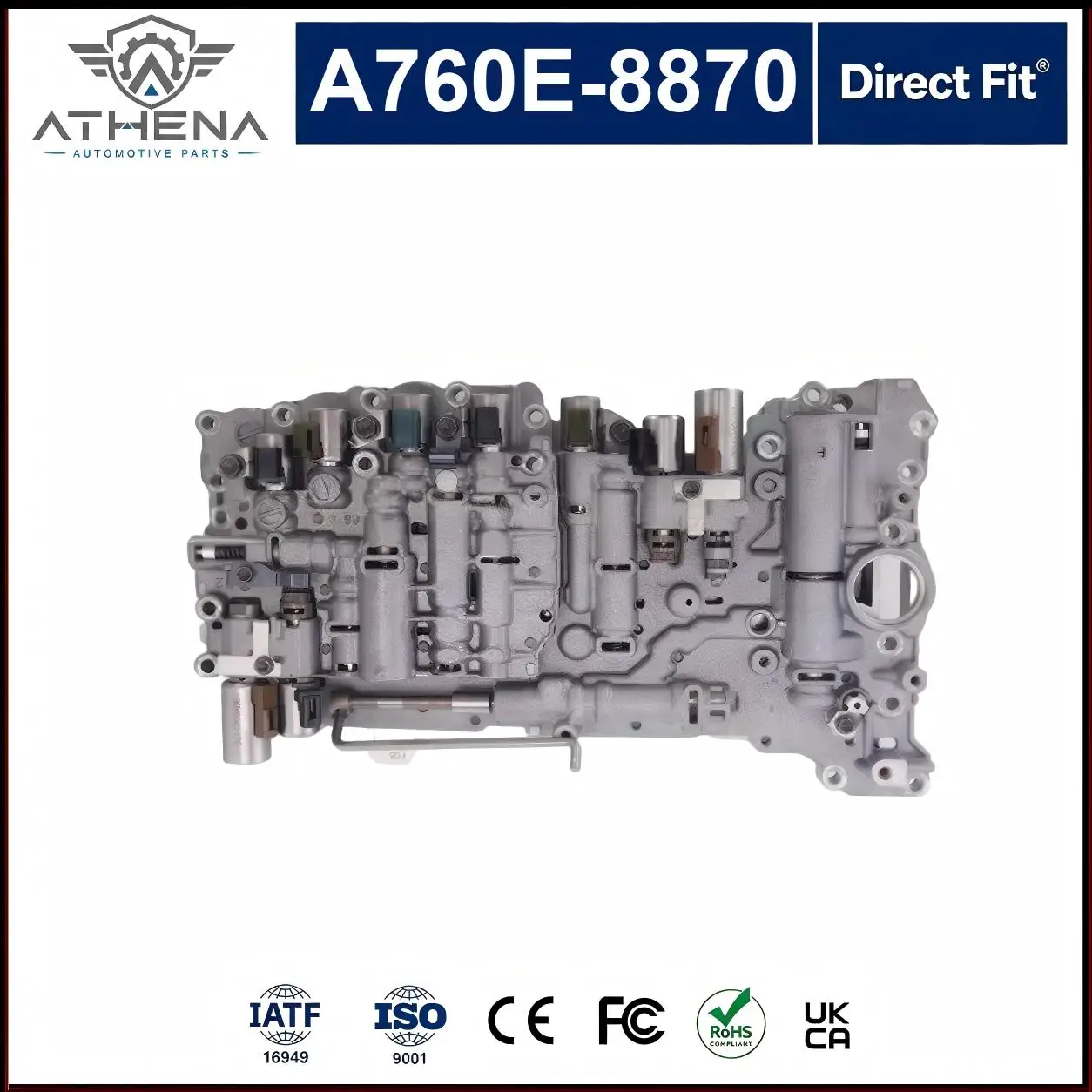 8870 A760E A760F TB-60SN Transmission Valve Body 9 Solenoid Assembly For Toyota Reiz Crown Tundra Lexus IS350 GX460 2006-2019