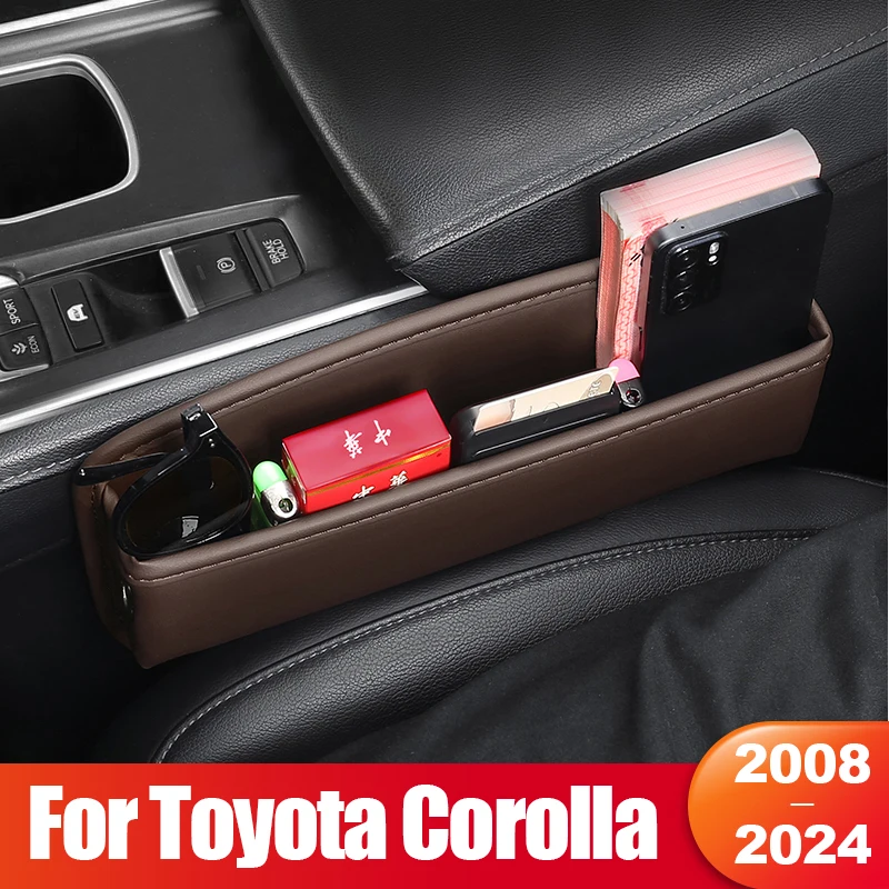 For Toyota Corolla E210 E180 E150 2008 2009 2010 2012 2013 2014 - 2018 2019 2020 2021 2022 2023 2024 Car Storage Box Accessories