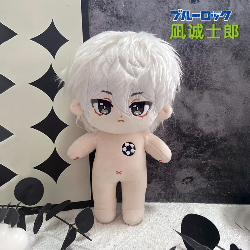 อะนิเมะ Nagi Seishiro ตุ๊กตาน่ารักตุ๊กตาตุ๊กตาของเล่นตุ๊กตา Plushies Dressing-up รูปการ์ตูนของเล่นหุ่น PROP เสื้อผ้า 20 ซม.สต็อก