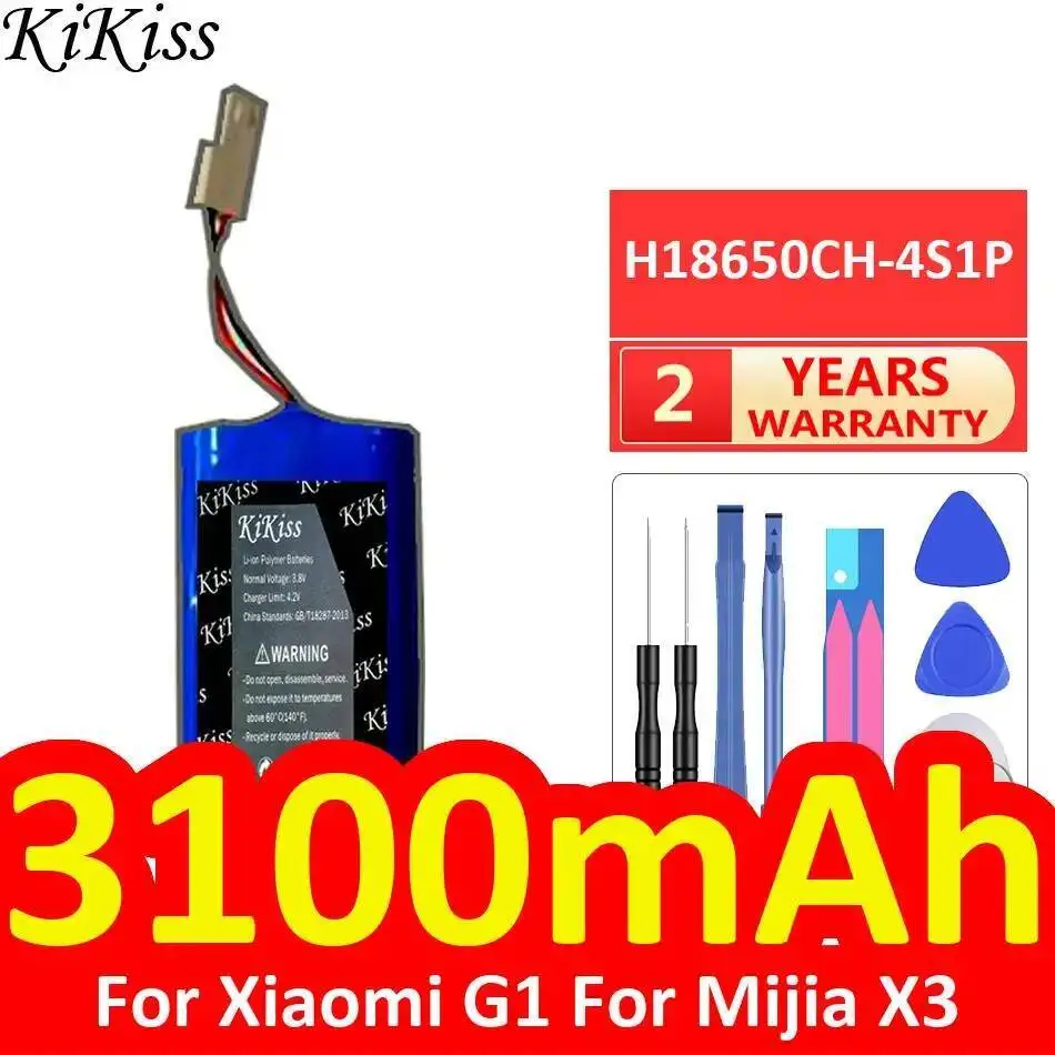 

H18650CH-4S1P 3100Mah Long Lasting Robotic Vacuum Cleaner Battery For Xiaomi G1 Mijia X3