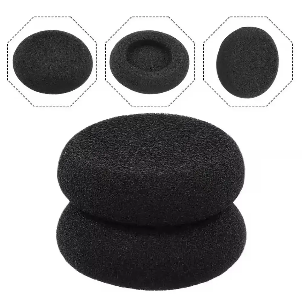 1Pair Sponge Ear Pads Soft Earmuffs Ear Cushion Replacement Headset Repair Headphone Protective Cover for KOSS PP PortaPro