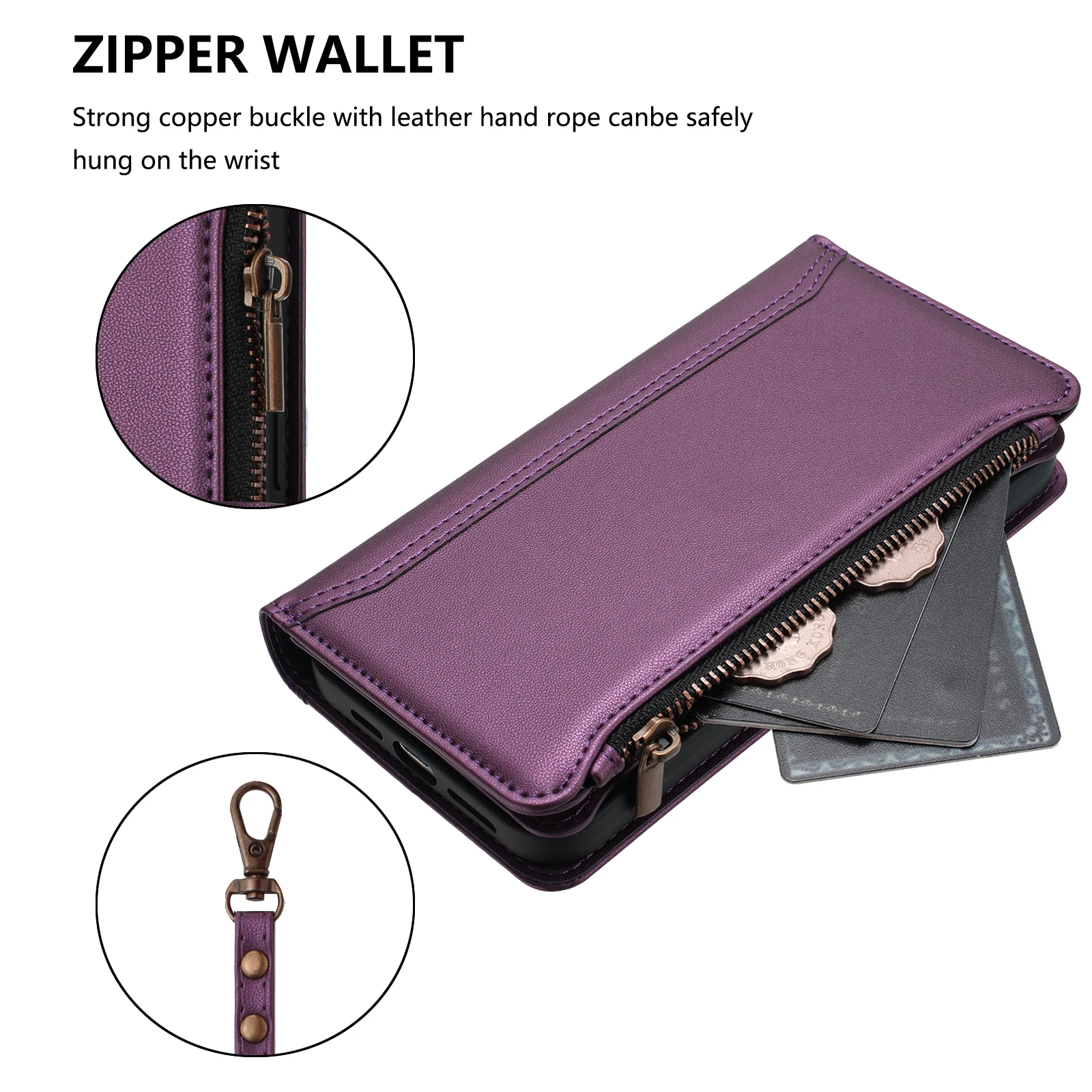 Zipper Wallet Case … - image