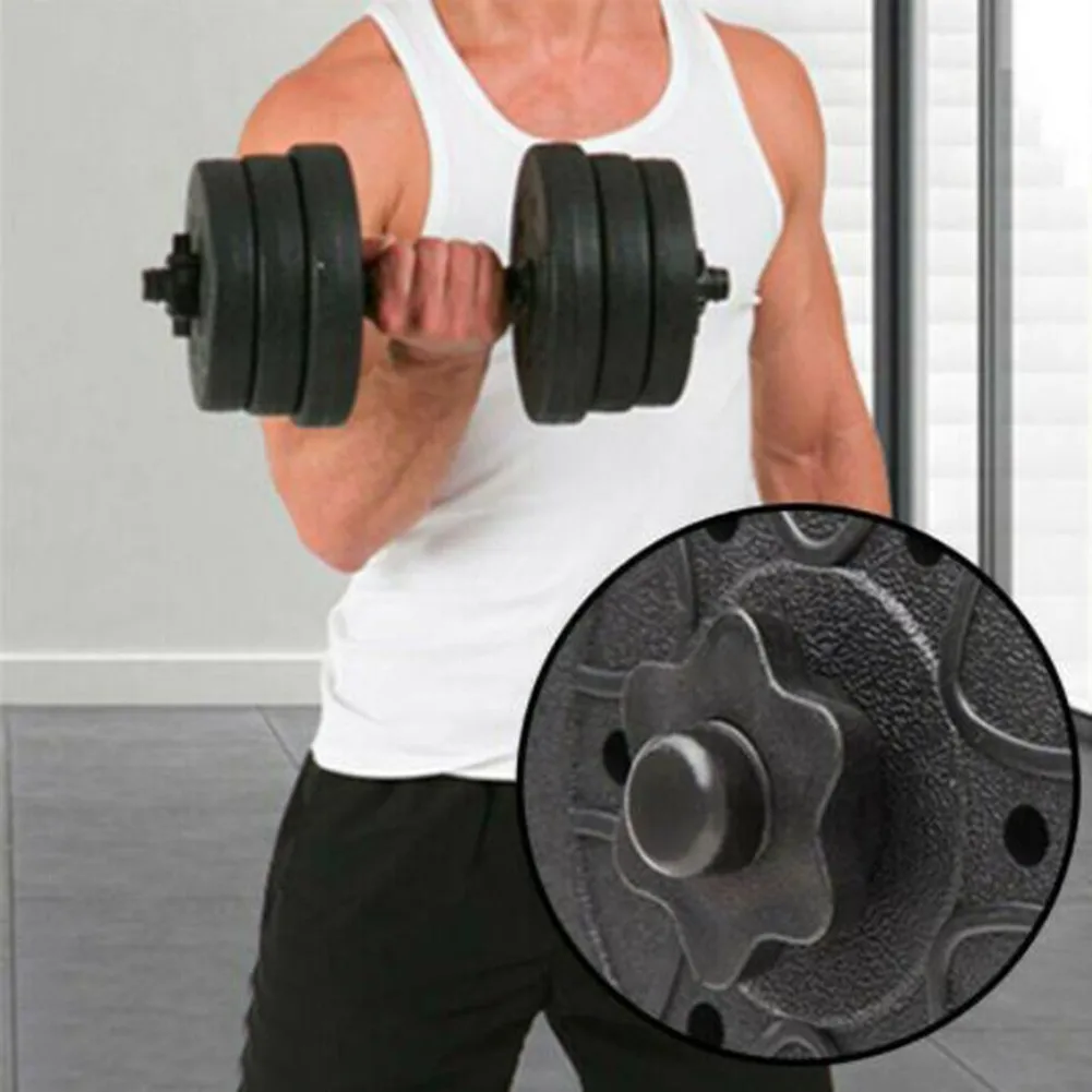 

4Pc 25mm Weight Check Nut Barbell Bar Clips Lock Screw Dumbbell Lock Collars Sport Fitness Equipment Parts Fixing Accessories