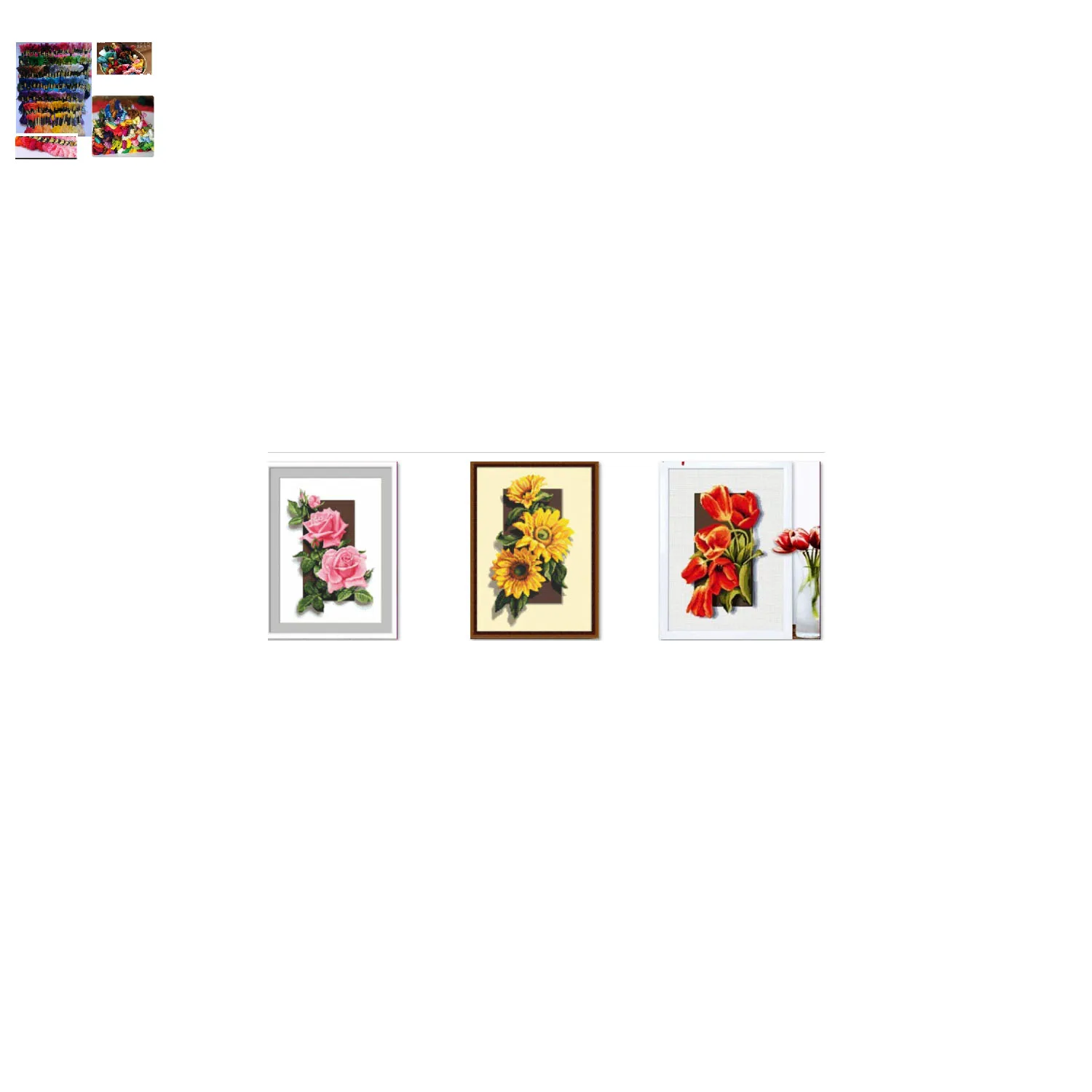 

Cross Stitch Kit DIY Set - Sunflower 29-44 Decoration Cross Stitch Set New Crafts Handmade Embroidery