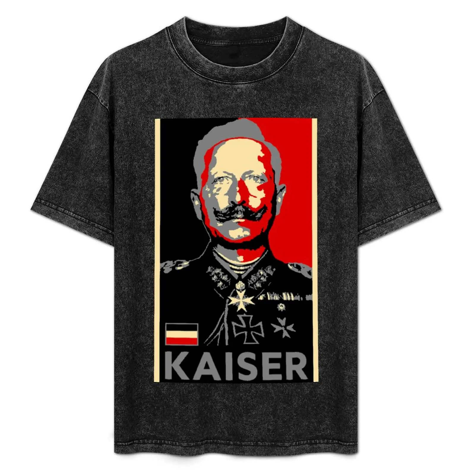 

WW1 Kaiser Wilhelm T-Shirt Casual Streetwear Short Sleeve Tee