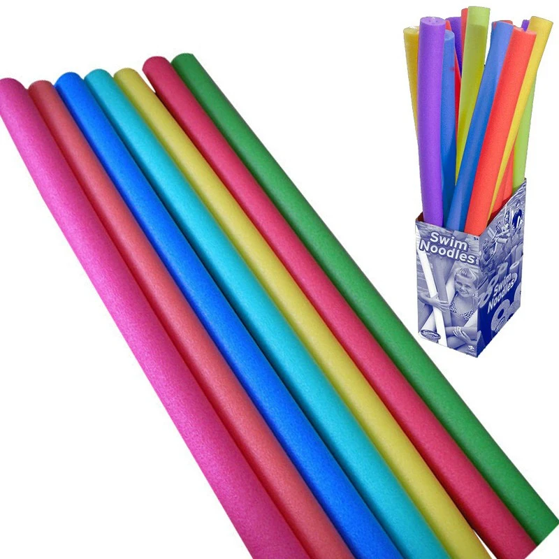 

1Pc Random Color Swimming Pool Foam Noodle Float Aid Swim Noodles Ring Buoyancy Stick For Swim Aid Training Beginners