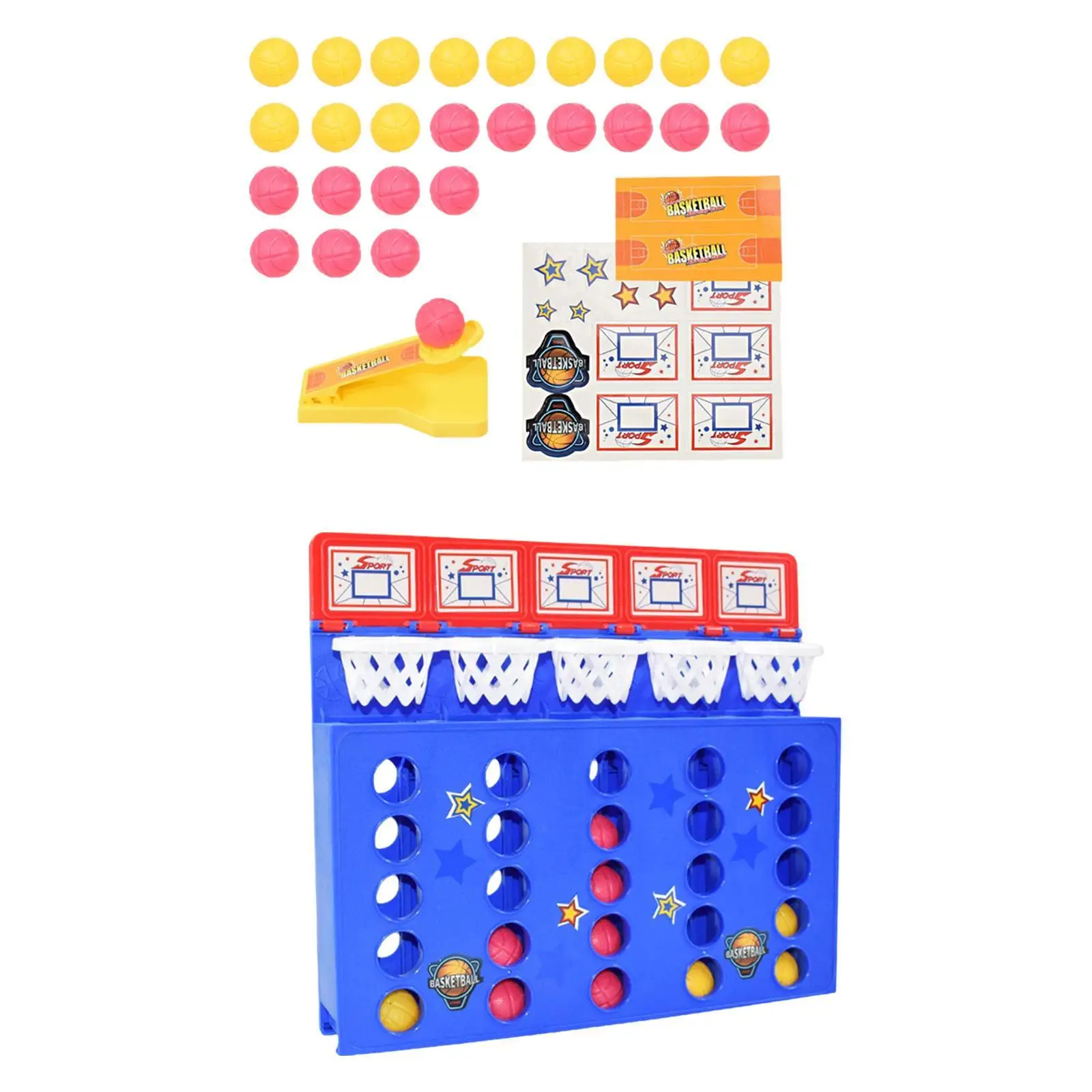 لعبة الكرة النطاطة لسطح المكتب 4 في صف واحد لتجمعات الحفلات للأطفال