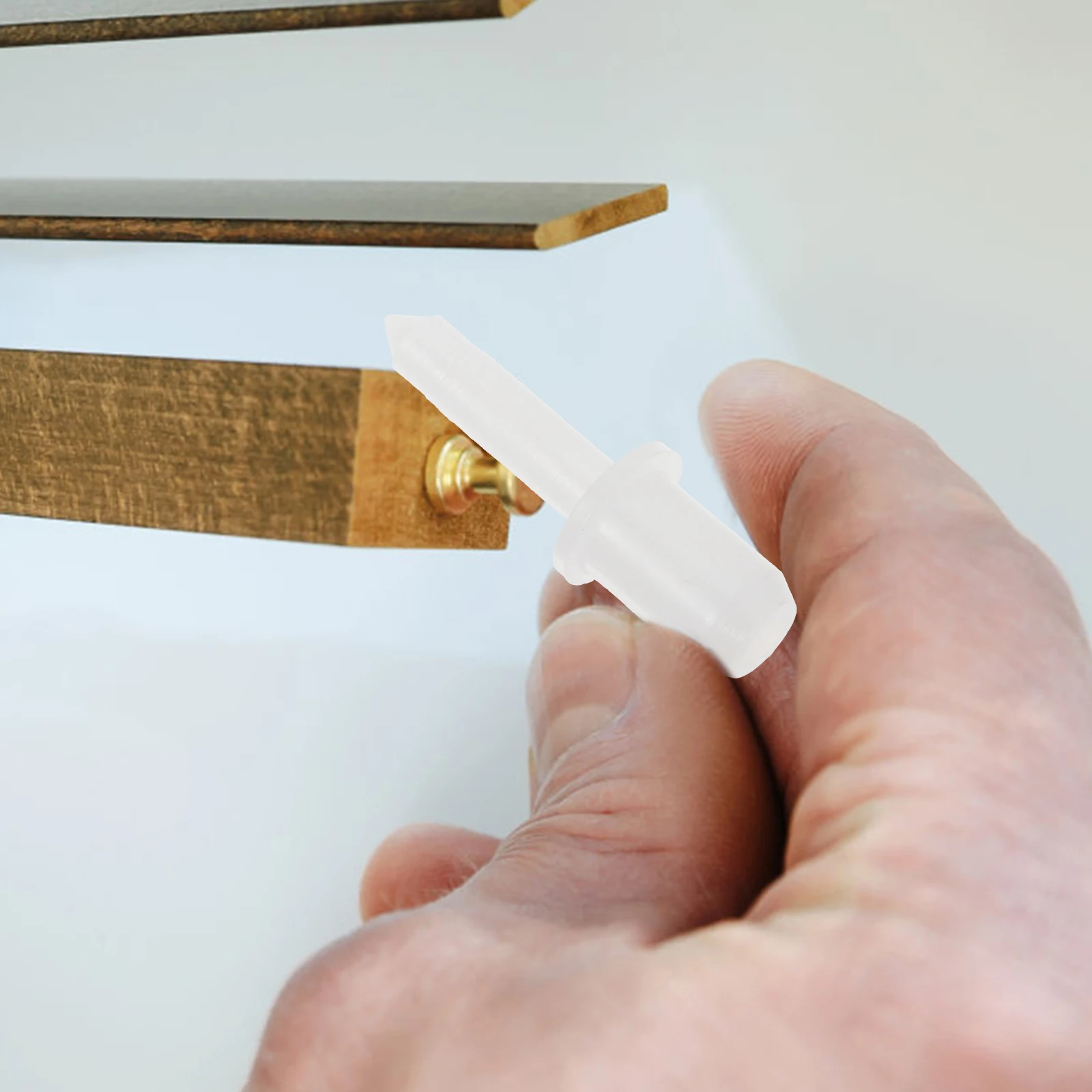 

60Pcs Shutter Repair Pins Premium Plastic Replacement Telescopic Window Louvers Parts Repairing Repair Pins Louvers Parts