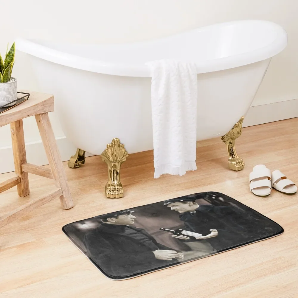 James Cagney & Humphrey Bogart Bath Mat Bathroom Rugs Hallway Carpet Bath Rugs Mat