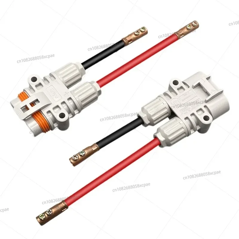 

120A Car Lithium Battery Socket 12V24v Parking Air Conditioning Connector Male and Female Docking Waterproof Plug High-power