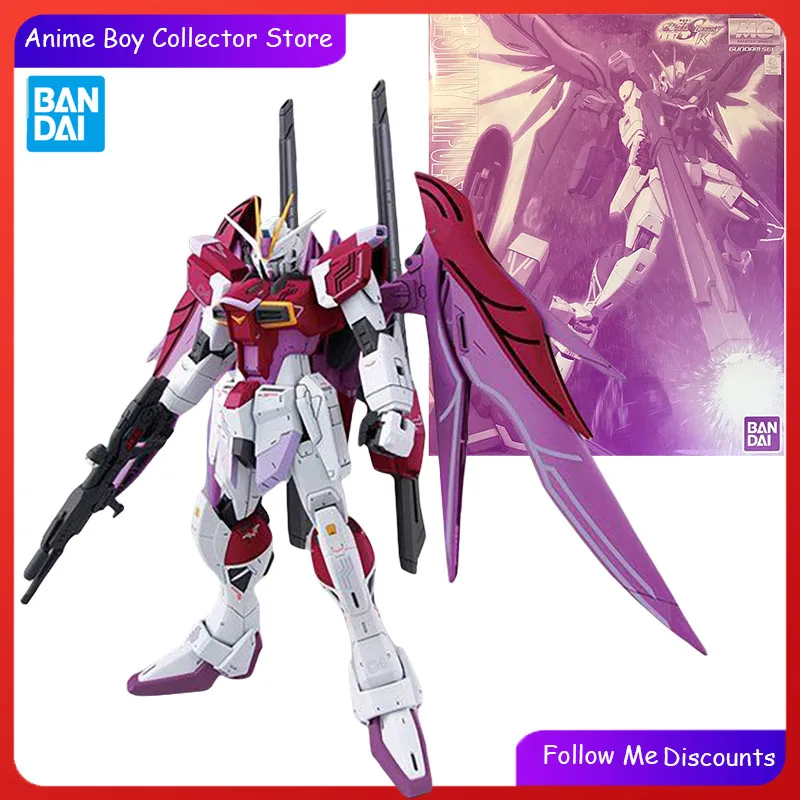 

BANDAI PB Gundam модельный комплект MG 1/100 Destiny Impulse reгены экшн-фигурка Gundam Gunpla мобильный костюм игрушки для мальчика подарок для ребенка