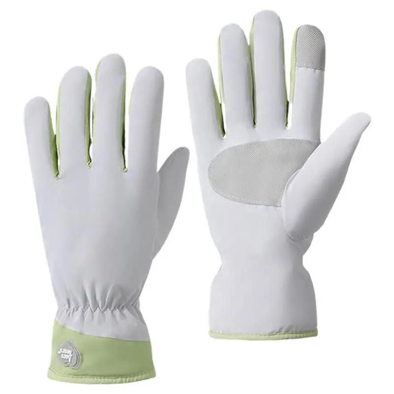 

Зимние перчатки с сенсорным экраном, теплые снежные велосипедные перчатки, ветрозащитные теплые перчатки с сенсорным экраном, перчатки для тренировок с полным пальцем, противоскользящие