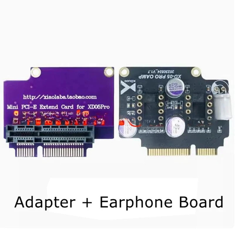 

XD05Pro OAMP Decoding Earphone Board Amplifier Standard Mini PCI-E Extend Adapter Card for Xduoo XD05 PRO Without Op Amp