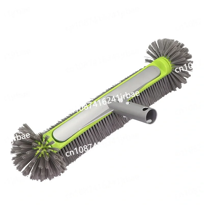 17Inch Swimming Pool Brush Pool Floor Wall Cleaning Tool Pool Broom Algae Remover Scrubber Cleaning Brush Head Cleaner Tool