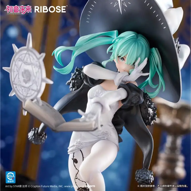 Figurka RIBOSE RISE UP Miku Magical Hatsune Fantasia Witch Scenery Peripheral Action Figure Collection Gift - Dostępna od ręki