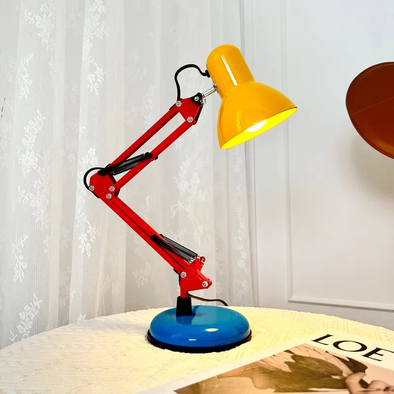 Memphis Color Floor Lamp Designer for Living Room Bedroom Rocker Standing Lamp Kids Room Study Room Decor Table Lighting