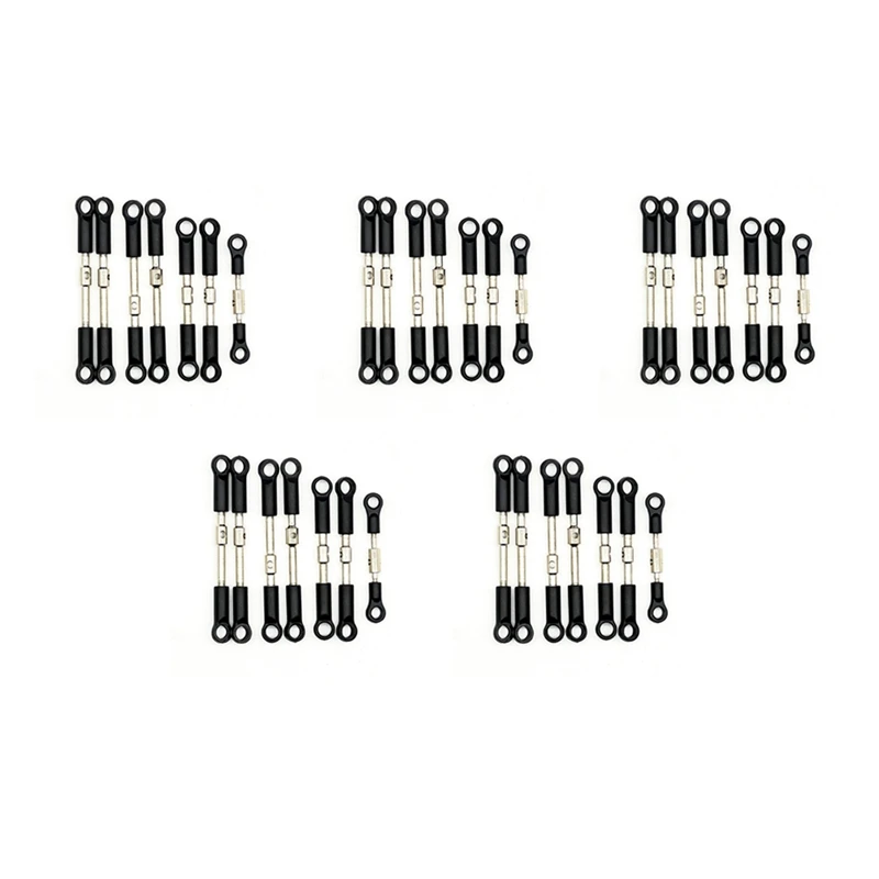 

35Pcs Front Rear Tie Rod Linkage Servo Link Rod Set For Wltoys 144001 144010 124016 124017 124019 RC Car Spare Parts