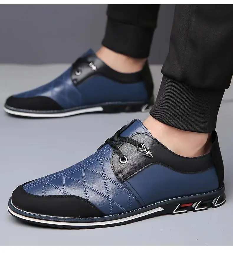 Oxford Shoes Men Luxury Brand Men Dress Shoes Breathable leather Shoe Business Men Casual Shoes big size 48 49 50 51 52 53