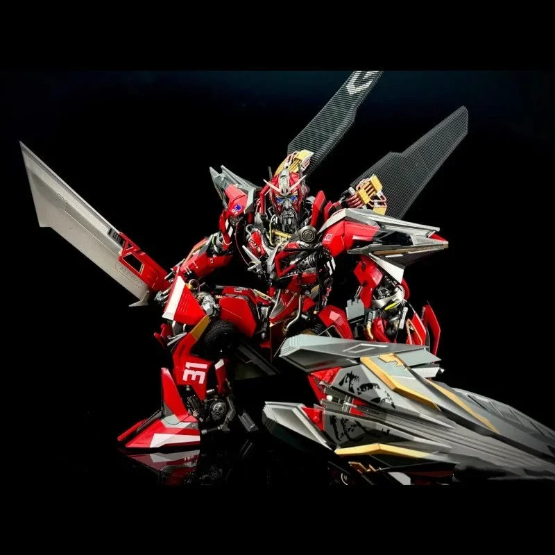 متوفر في المخزون لو Tiesheng SP-316 DLX الحارس رئيس أنيمي الشكل المحولات 3 نموذج الفيلم يموت الصب تمثال معدني تحصيل اللعب