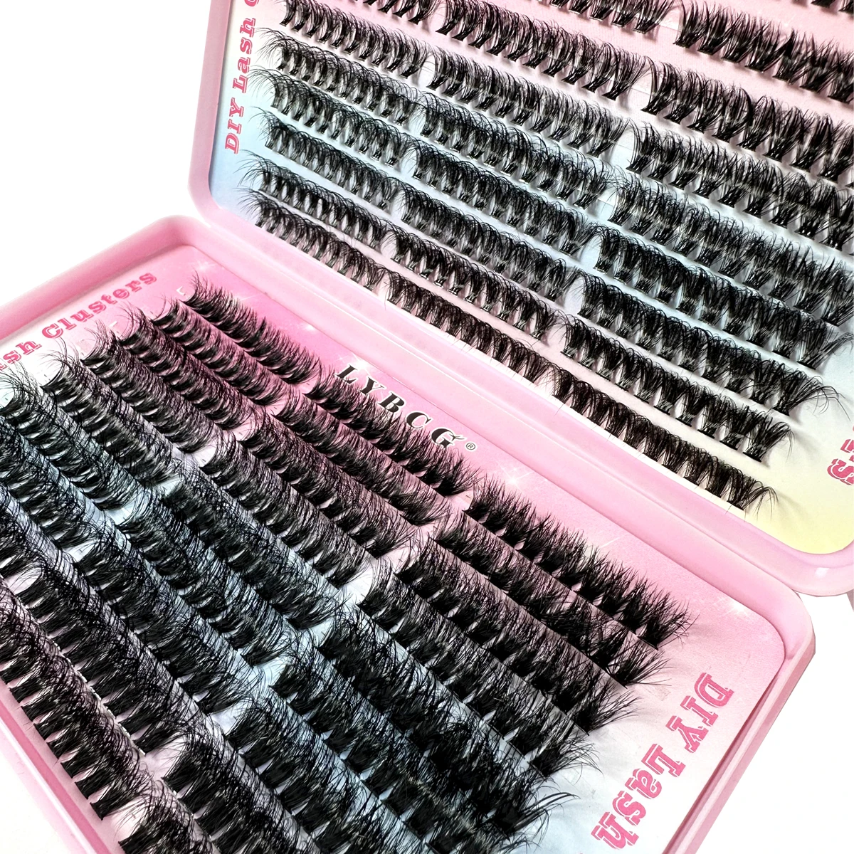 54Fila 30D-100D 5D Soffici Ciglia Spesse Cluster 9-16mmMix Wispy Individuale Ciglia Estensioni Cluster Trucco FAI DA TE Ciglia Finte