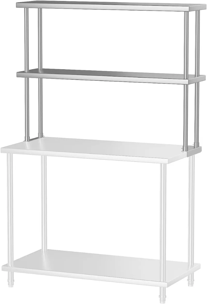 Stainless Steel Overshelf Shelves for Work & Prep Table 12