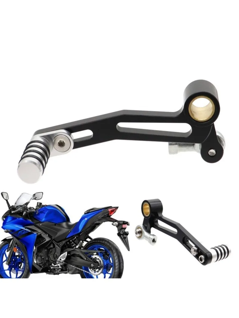 Shifter Pedal Gear Shift Lever New Fit For YAMAHA MT03 MT25 YZF R3 R25 15-24 MT03Motorcycle Accessories Adjustable Left Foot Peg
