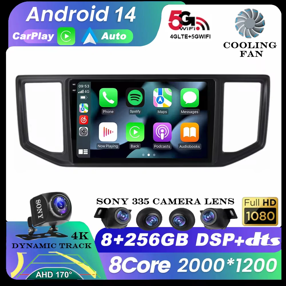 

Android 14 Auto Carplay For VW Crafter Man Tge 2017 2018 2019 2020 Car Radio Multimedia Video Player Navigation GPS QLED 4G WIFI