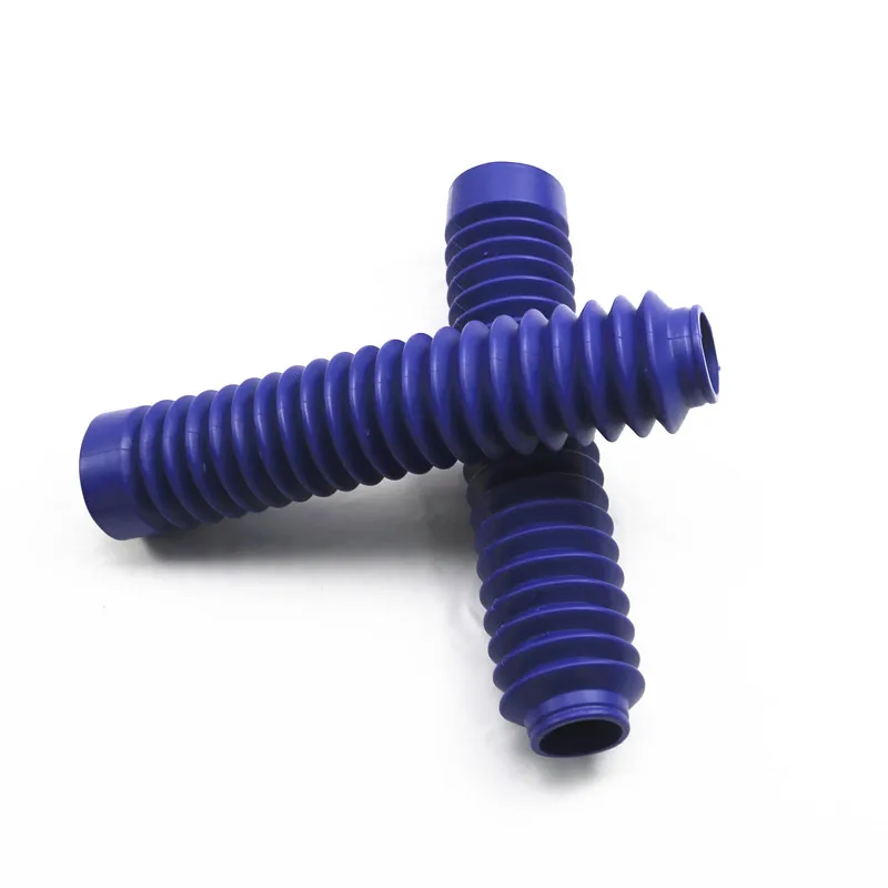30mm 포크 오토바이 파란색 고무 부팅 범용 먼지 재킷 커버, 더트 바이크