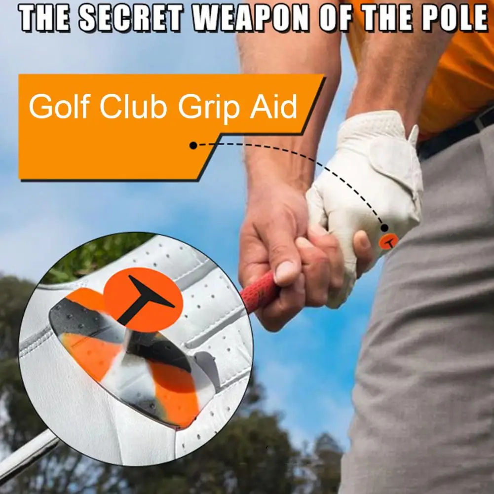 1 Set Golf Club Grip Clinging Pad Anti-Slip  Golf Club Grip Performance Enhancer Golf Swing Accuracy Aid Swing Tension Reducer