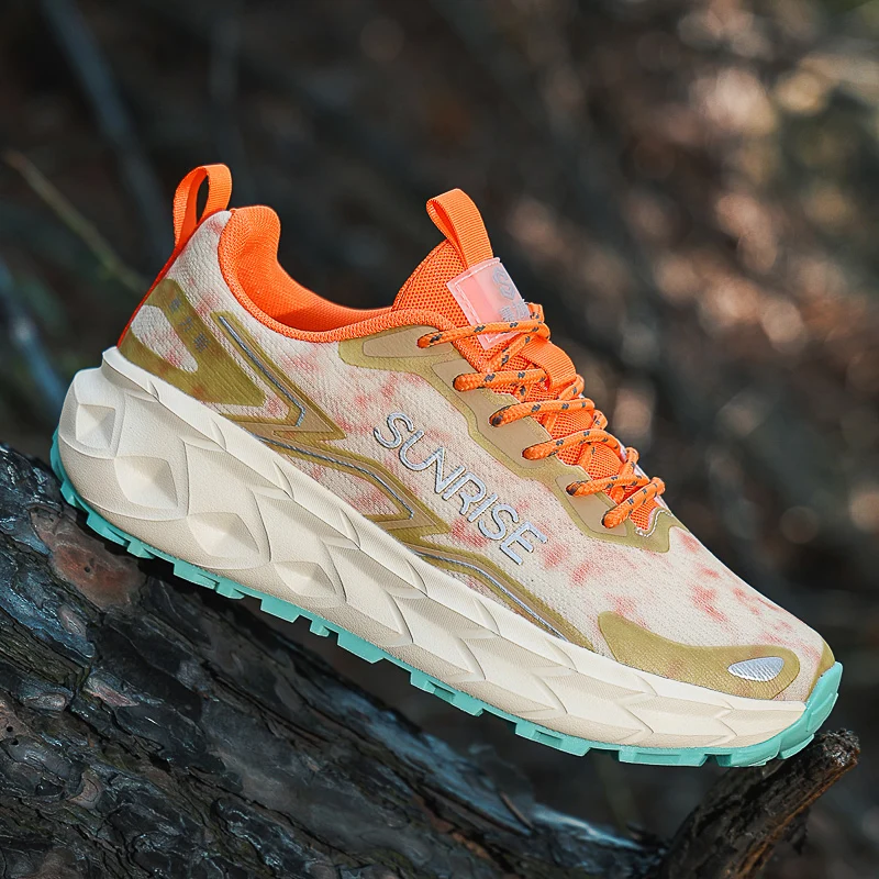 Neue Premium Unisex Berg- und Straßenmarathon-Laufschuhe mit MD-Sohle, Paar-Sportschuhe für Outdoor-Morgenläufe, Ganzjährig Nutzbar – Detail 10