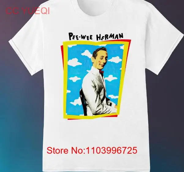 Pee-wee Herman Paul Reubens T shirt, one side New art shirt, Mom gift, Dad gift